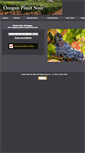 Mobile Screenshot of oregonpinotnoirwine.com
